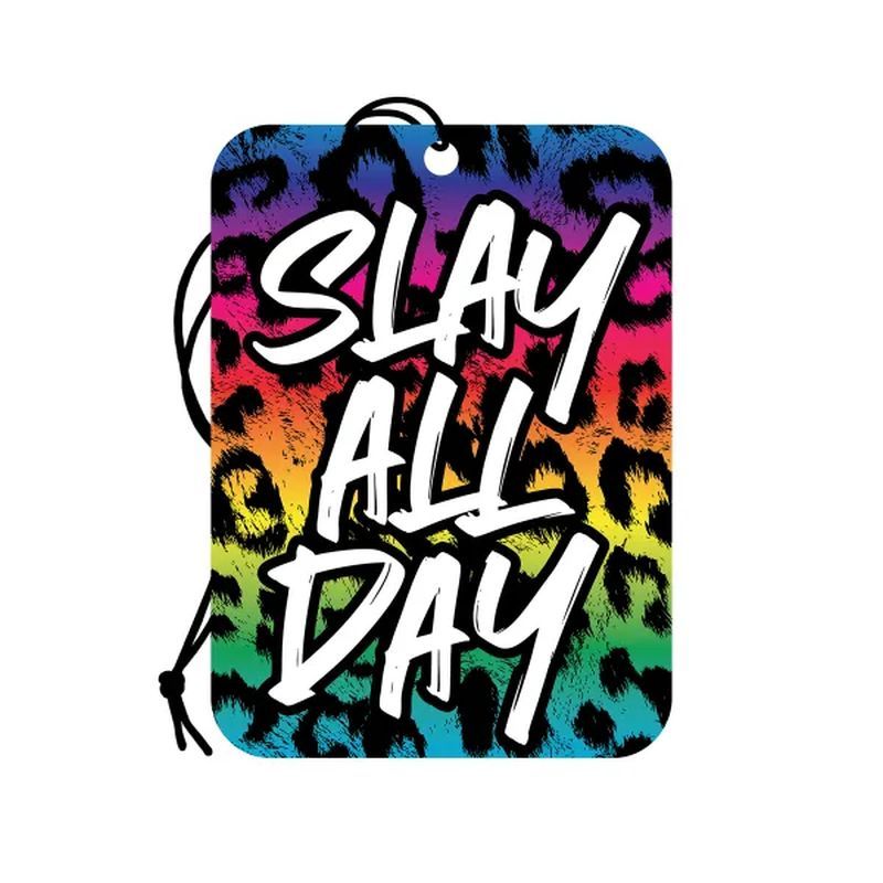 Slay All Day Air Freshener Wood Rocket